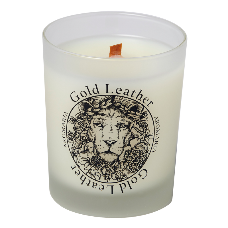 Gold Leather - Candle 180 gr